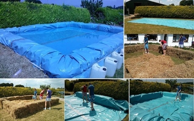 Сделать бассейн на даче — просто! Супер идеи простых бассейнов