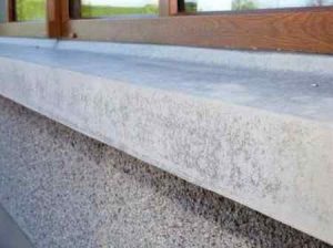Как сделать бетонный подоконник своими руками