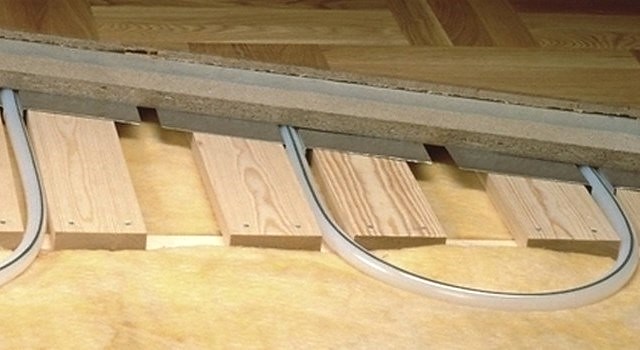 Как сделать теплый пол в деревянном доме: варианты конструкции и монтажа