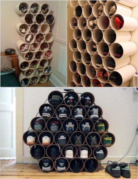 Поделки из пластиковых труб – более 30 фото-идей для дома и сада