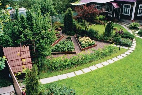 Как сделать декоративный огород украшение сада и клумбы