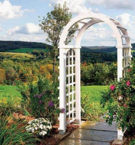 Садовые арки для цветов – виды, варианты фото. Как сделать арку своими руками?